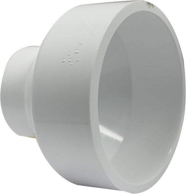 Canplas 193025 PVC DWV Reducer Coupling, 4 x 2-Inch