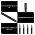 Generic 4-Piece Set, 1/32-4/32 inch 1/32", 2/32", 3/32", 4/32" Center Punch Metal Nail Punch Kit, Sizes,Drilling Holes