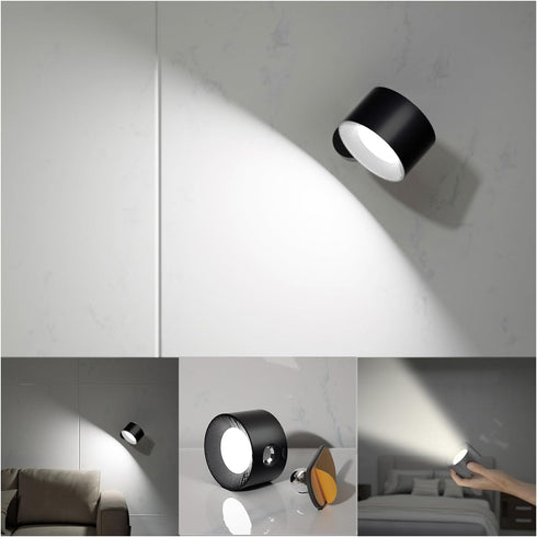 Koopala LED Reading Lights, Wall Mounted Sconces with 3 Color Temperatures &