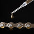 24 Pieces Borosilicate Glass Syringes Set, 12 Pieces 1 ml Borosilicate Glass Syringe Lock and 12 Pieces Stainless Steel