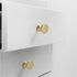 SZOMH Cabinet Handles Gold Cabinet Pulls Solid Zinc Alloy Kitchen Cupboard Single Hole for Bedside Table Handle Drawer