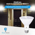2 Pack PAR30 Outdoor LED Flood Light Bulb 12W 100 Watt Equivalent 900 Lumens Dimmable Waterproof E26 3000K
