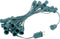 Novelty Lights 25 Foot C7 Outdoor String Light Christmas Stringer - Patio