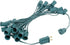Novelty Lights 25 Foot C7 Outdoor String Light Christmas Stringer - Patio
