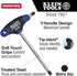 Klein Tools JTH9M2 2 mm Hey Key, Journeyman T-Handle, 9-Inch by Klein Tools