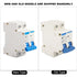 DZ47-63 RCCB Double Pole Circuit Breaker 32A 220/380V for Home Decoration, Engineering Construction, Network
