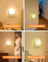 Lurinenna 2-Pack Night Lights Plug into Wall Auto Dusk to Dawn Sensor LED Lights, Cute Nightlight for Girls Bedroom