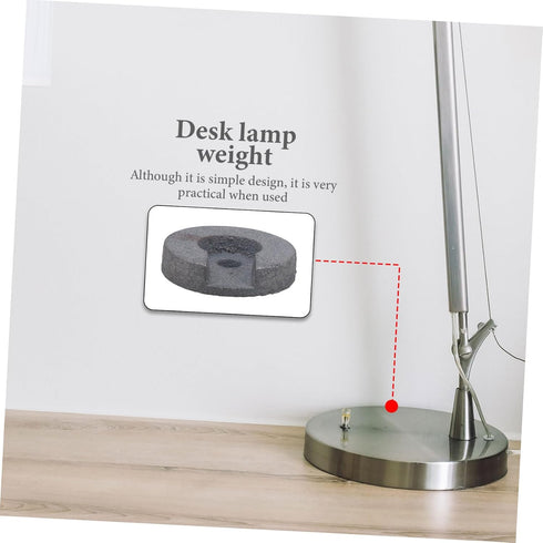 POPETPOP Iron Weighted Base for Floor Lamp Sturdy Chassis for Secure Placement for Display and Lighting and Practical