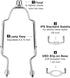 8 9 10 inch Adjustable Lamp Shade Holder Kit for Table & Floor Lamps, Heavy Duty Parts with 3/8 Standard Saddle