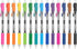 TUL Retractable Gel Pens, Medium Point, 0.7 mm, Assorted Barrel Colors, Assorted Candy Ink Colors, Pack of 14 Pens by TUL