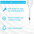 ONiLAB 10 UL Pipette Tips, 1000 PCS Universal Plastic Liquid Tips, Autoclavable, Transparent Polypropylene