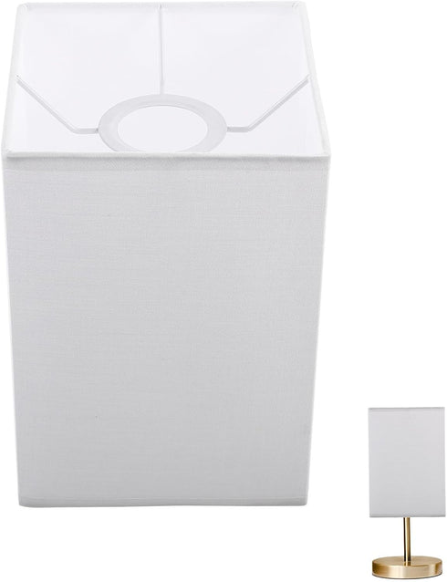 Square Lamp Shade: Fabric Lampshade for Table & Floor Lamps - Square