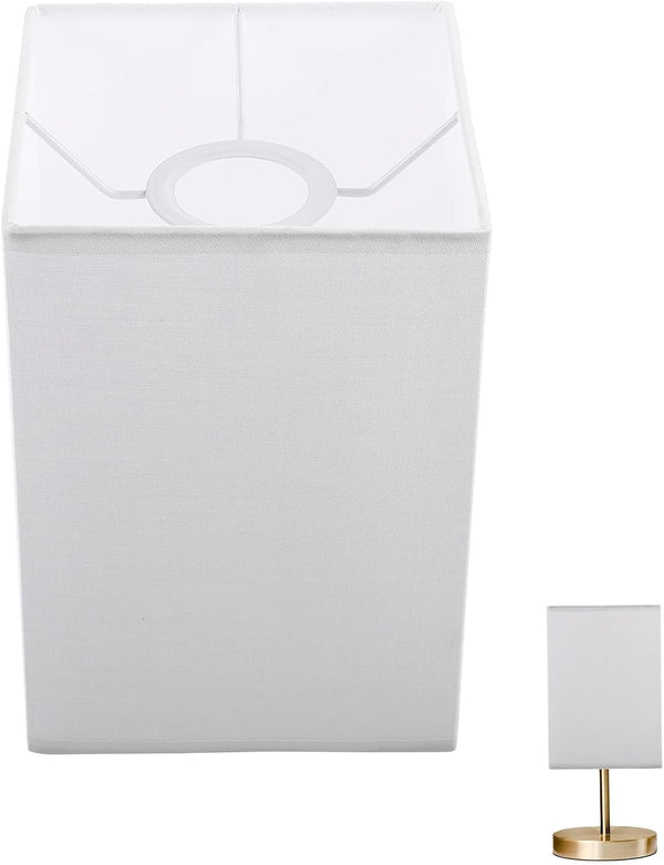 Square Lamp Shade: Fabric Lampshade for Table & Floor Lamps - Square