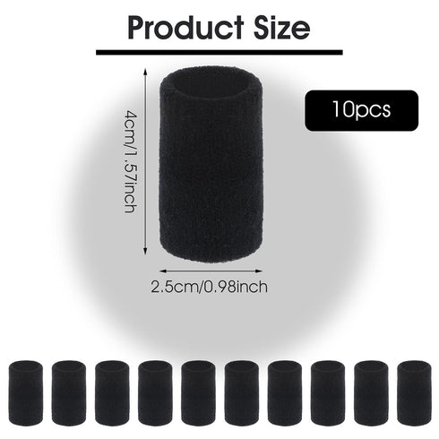 10PCS Finger Sleeves for Arthritis, Elastic Finger Support Sleeve Protectors & Finger Compression Sleeve for Joint Pain