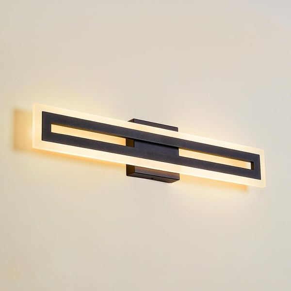 WILON Modern Bathroom Vanity Light 24 Inch, 15W Dimmable 3CCT LED Vanity