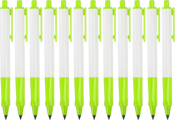 PATIKIL Inkless Pencil, 12 Pack Eternal Pencil, Replaceable Nib Magic Pencils for Writing and Drawing