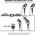 10W 12V Uplight(2Pack) LAVAED LED Landscape Lights Outdoor Spotlight with Connectors Low Voltage Landscape Lighting