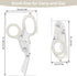 6 1 in trauma shears, folding emergency shear, Outdoor Camping Tools, Seat Belt Cutter, Oxygen Cylinder Wrench