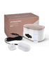 20OZ Ultrasonic Jewelry Cleaner 45KHz with 5 Timer Modes, 600ML Stainless Steel Cleaner for Jewelry and Eyeglasses