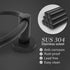 Towel Ring,Hand Towel Holder for Wall Mounted,Towel Holder,Towel-Racks, Bathroom Hardware Simple Round Towel Hanger SUS 304 Stainless Steel (Black) by ZGELIN