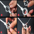 Die Stock Handle Wrench with Removable Round Handle Tools for Woodworking DIY, M7-M9 Metric Round Die Holder, 2pcs