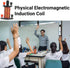 Electromagnetic Induction Experiment Kit for Lenz's Law Physics Lab Equipment with Coils Magnets for High School
