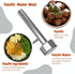 1.6 Inch (4.1 cm) Falafel Maker Press Scoop Stainless Steel Premium Quality Professional Middle Eastern Kitchen Tool