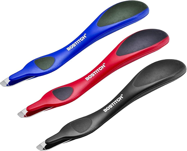 Bostitch Office Professional Magnetic Staple Remover Tool, 3 Pack Staple Puller Stick for Office Home & School
