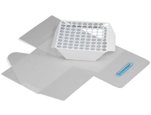 SP Bel-Art Pop Up Freezer Box, 81-Place Divider, 5¼ x 5¼ x 2 in., Polypropylene, Pack of 12