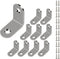 L Bracket Stainless Steel Corner Brace Sets, 90 Degree Right Angle Bracket