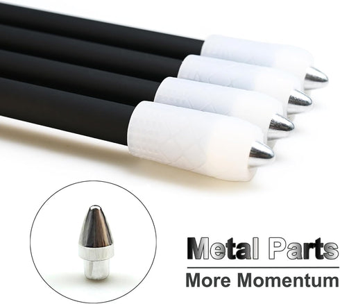 Penspinning Pens Travel Mod, Black Nonslip Coated Spin Stick for Beginner Pen Spinning