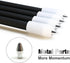 Penspinning Pens Travel Mod, Black Nonslip Coated Spin Stick for Beginner Pen Spinning