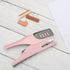 NatSumeBasics Plier Effortless Stapler & 1000 Rose Gold Staples, 45 Sheet Capacity, Heavy Duty Manual