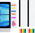 LRZCGB Monitor Memo Board, 2 Pieces Computer Monitor Message Board, Acrylic Sticky Note Holder