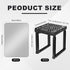 BrightRow 3 Pcs Locker Organizer Accessories Kit - Magnetic Mirror Grooming Mirror Adjustable Locker Shelf All-in-one