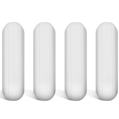 PTFE Magnetic Stirrer Mixer Stir Bar, White Color, Laboratory Bar, Stir Plate Magnet Stick (4 Pieces, 30 mm)