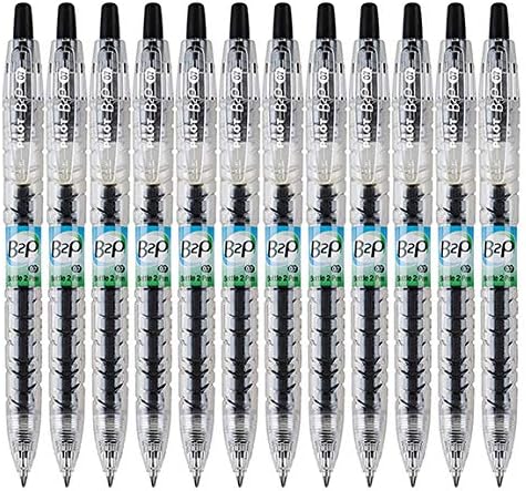 Pilot B2P Colors, Recycled Bottle 2 Pen, Retractable Gel Ink Rolling Ball Pens, G2 Ink, Fine Point, 0.7mm, Black Ink,