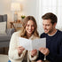 JZBWQY 60Seconds Voice Recordable Greeting Card, Recording Time, Built-in Microphone and Speaker, Replaceable