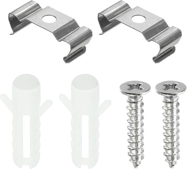 MECCANIXITY T4 Clips Bracket Hanger Fluorescent Tube Light Fixture Holder Clamps with