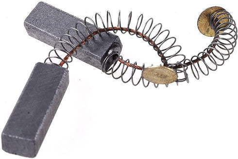 8 Pcs Carbon Brushes with Wire Leads and Brush Springs, 24mm x 8mm x 6 mm for Generic Electric Motor