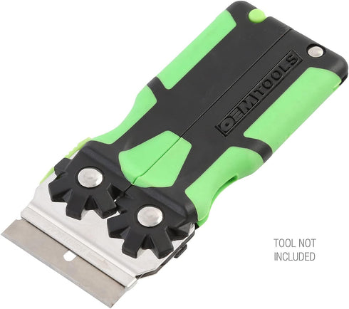 25181 100 Pack OEMTOOLS Razor Blades, Utility Knife Blades Refills, High Carbon Steel Utility Blades for Removing Paint