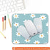 Personalized Premium-Textured Custom Mouse Mat Design - Square Mouse Pad Little Daisy, Washable Lycra Cloth, Non-Slip