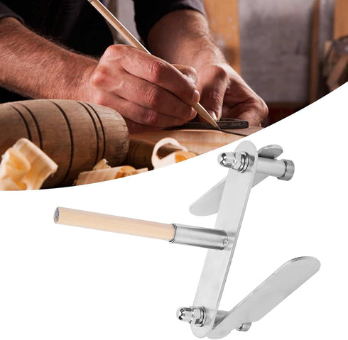 Hyuduo Woodworking Scriber, Stainless Steel, HT201934-60mm, Center Finder, 60mm Scriber Tool