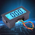 YB5135DB LED Digital Display Voltage Meter, LCD Digital Display Three Wire Voltage Monitor