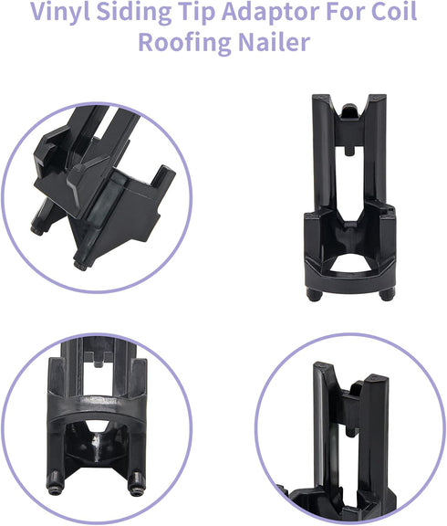 Vinyl Siding Tip Adaptor for Coil Cordless Roofing Nailer