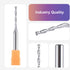 1/8 inch 1/4 inch 3 inch HRC55 SpeTool Extra Long CNC Spiral Router Bits with Up Cut Cutting Diameter, Shank Extra Long