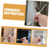 6pcs Cupboard Support Hinges Iron Furniture Hinges for Cabinets Bedside Tables More Sleek Design for Easy and Enhanced