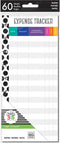 me & my BIG ideas Classic Size Expense Tracker Sheets - The Happy Planner Scrapbooking Supplies - 60 Double-Sided