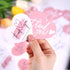 GINCEVHY 150 2.36 2.76 Pcs Love Heart Shaped Thank You Cards, x Blank Notecards For Handwritten Message, Greeting Cards
