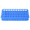 PATIKIL 50 Wells Tube Rack, 1 Pcs Vial Rack for Microcentrifuge Tubes, Blue